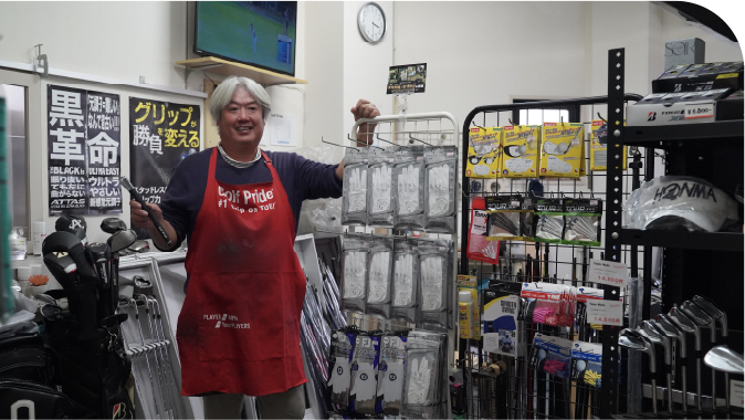 開放的な打席空間